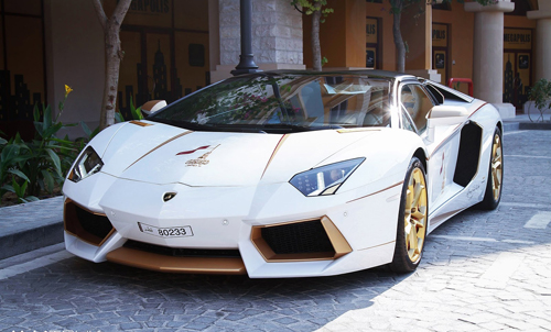 Lamborghini Aventador phien ban dac biet danh cho Trung Dong hinh 3